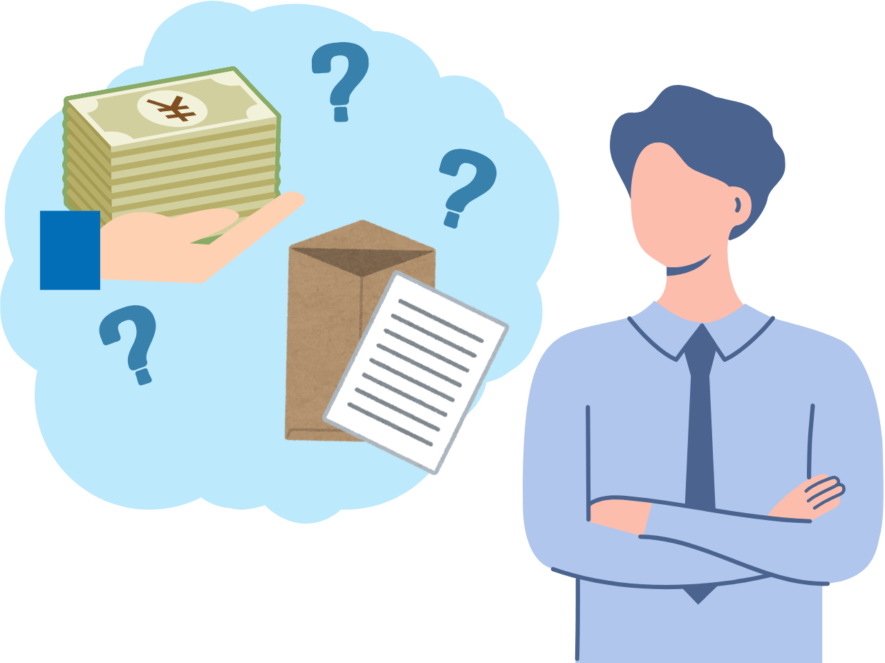 助成金について考える経営者